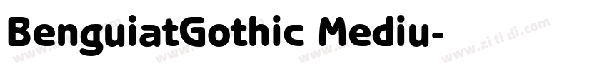 BenguiatGothic Mediu字体转换